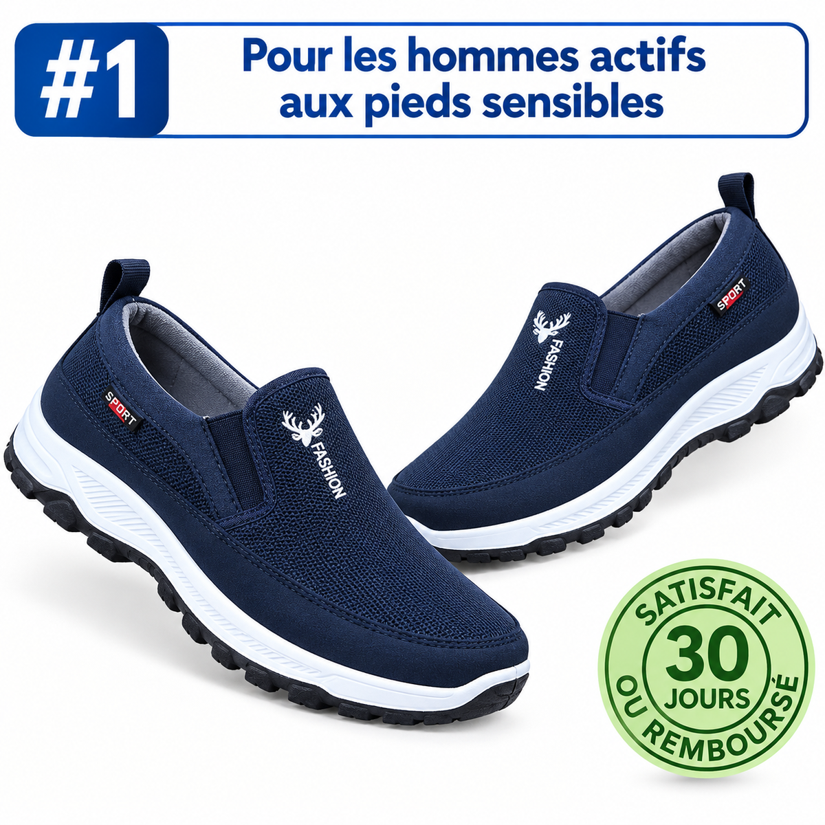 OrthoSport+™ - Chaussures de marche à confort orthopédique