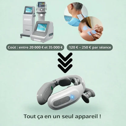 CerviConfort™ — Massage cervical chauffant EMS