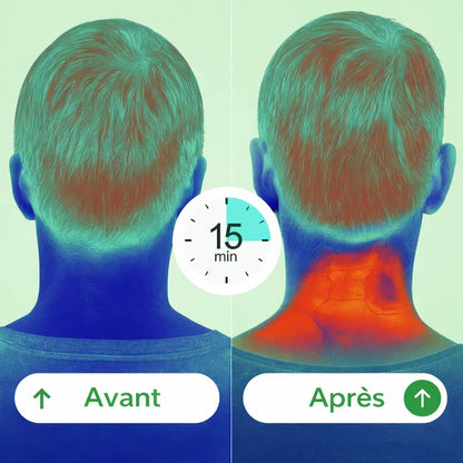 CerviConfort™ — Massage cervical chauffant EMS